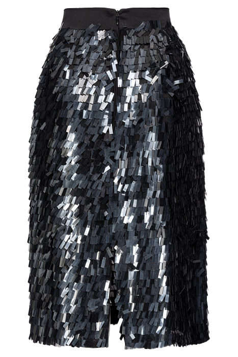 GERTRUDES GONNA FULL PAILLETTE BLACK 5