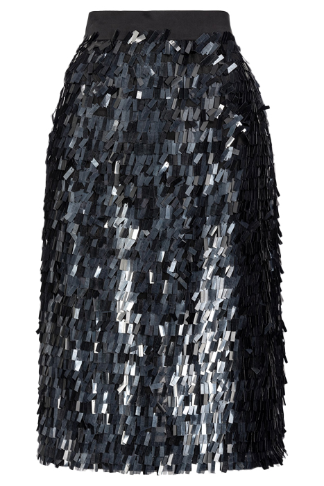 GERTRUDES GONNA FULL PAILLETTE BLACK 4