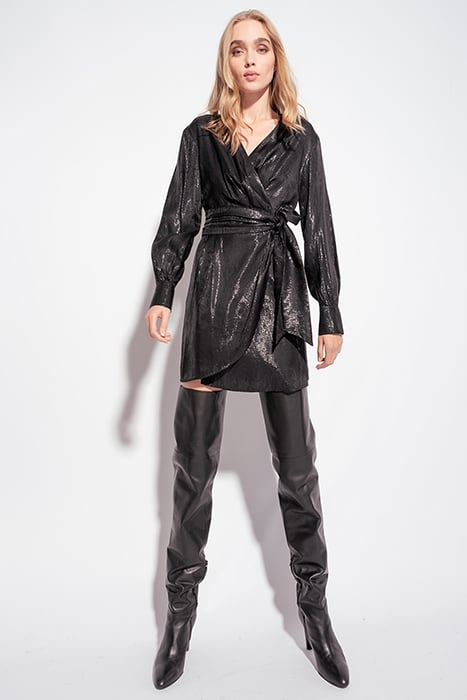 ARIANNA ABITO JAQUARD EFFETTO BLACK 2