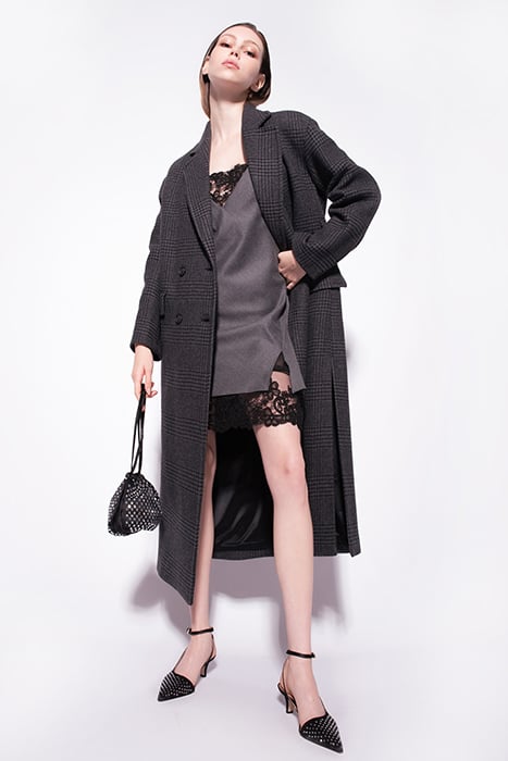 ALINA ABITO FLANELLA GREY - PEWTER 6