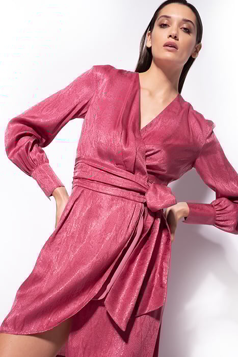 ARIANNA ABITO JAQUARD EFFETTO LIGHT BEETROOT 6