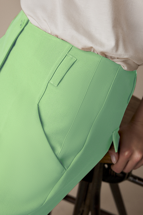 TROUSERS HIGH WAIST SOFT FOAM SOFT EMERALD 4