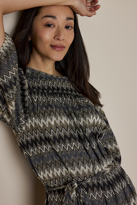 DRESS ZIGZAG JACQUARD DARK STEEL 4