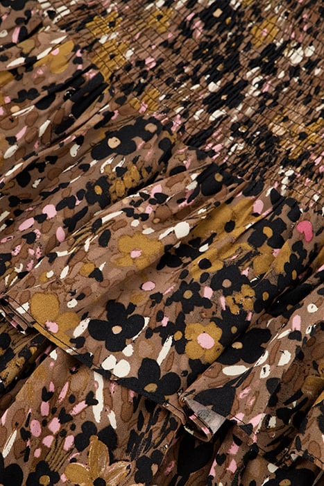 MARY TESS SKIRT CLASSY CAMEL/BLACK 5