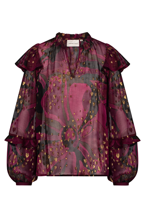 TINA TOP BRIGITTE BORDEAUX/BL 4