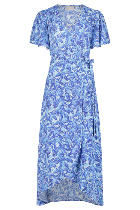 ARCHANA BUTTERFLY DRESS POOL BLUE/CARIBBEAN 3