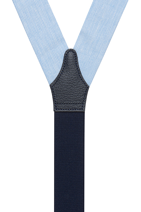 LIGHT BLUE NON ELASTIC SUSPENDERS LIGHT BLUE 3
