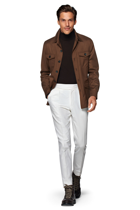 MID BROWN WILLIAM SHIRT-JACKET MID BROWN 5