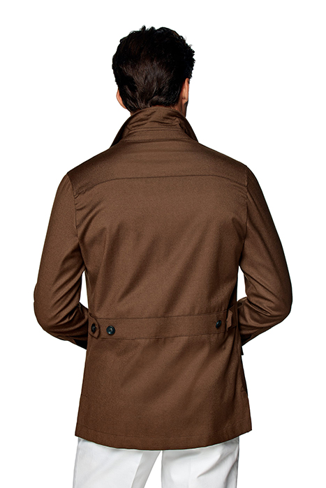 MID BROWN WILLIAM SHIRT-JACKET MID BROWN 2