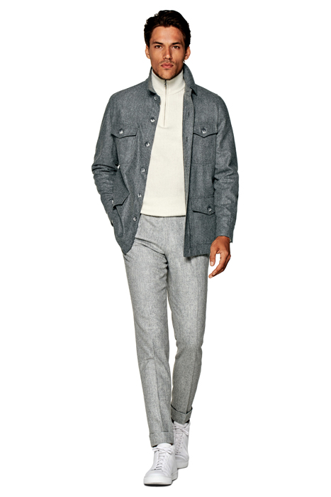 LIGHT GREY WILLIAM SHIRT-JACKET LIGHT GREY 6