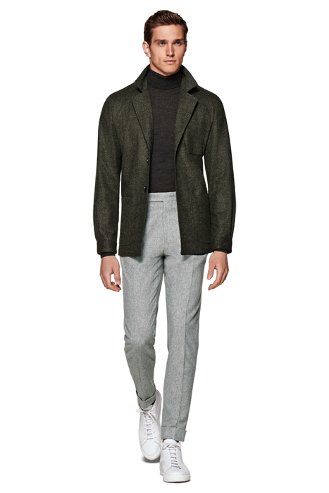 MID GREEN HOUNDSTOOTH GREENWICH SHIRT-JACKET MID GREEN 3