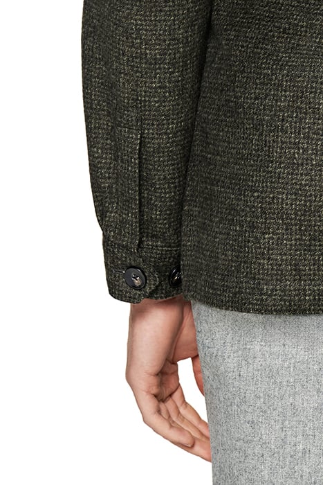MID GREEN HOUNDSTOOTH GREENWICH SHIRT-JACKET MID GREEN 9