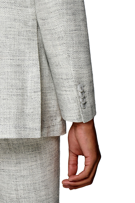 LIGHT GREY HERRINGBONE HAVANA SUIT LIGHT GREY 9