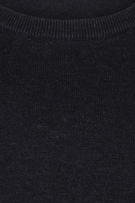 C NECK SWEATER NAVY 3