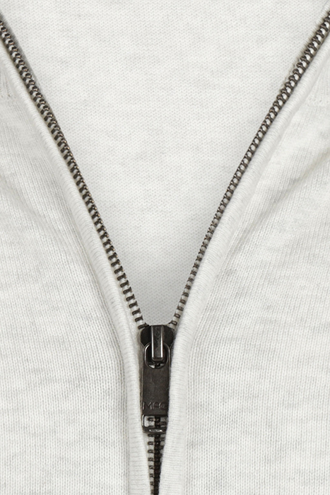 FULL ZIP CARDIGAN OFF WHITE 3