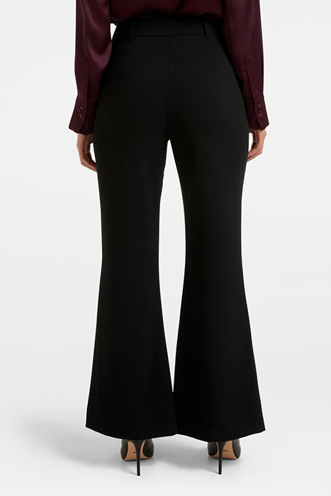 STELLA SPLIT FRONT PANT BLACK 2