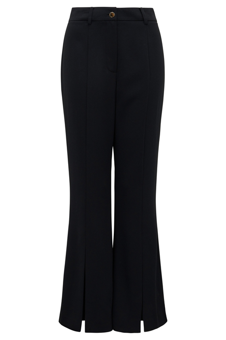 STELLA SPLIT FRONT PANT BLACK 4
