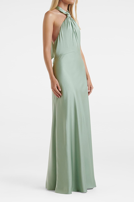 YVETTE KNOT TIE GOWN SEAFOAM 4