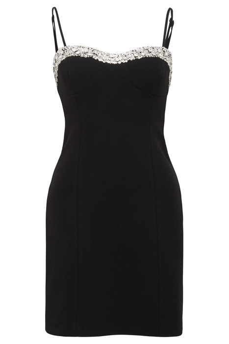 ELLA DIAMANTE PANEL CORSET MIN BLACK 4