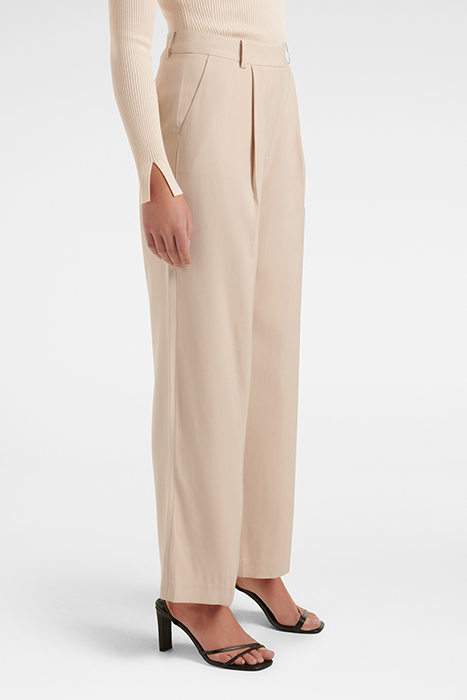 INES TAILORED STRAIGHT LEG PANT NEUTRAL 5