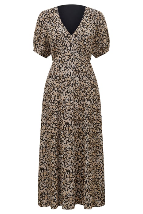 CASA MIDI DRESS PAINTERLY ANIMAL 3