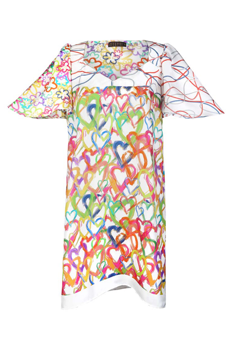 TUNIC ROCHEFORT HEARTS by Mucho Gusto