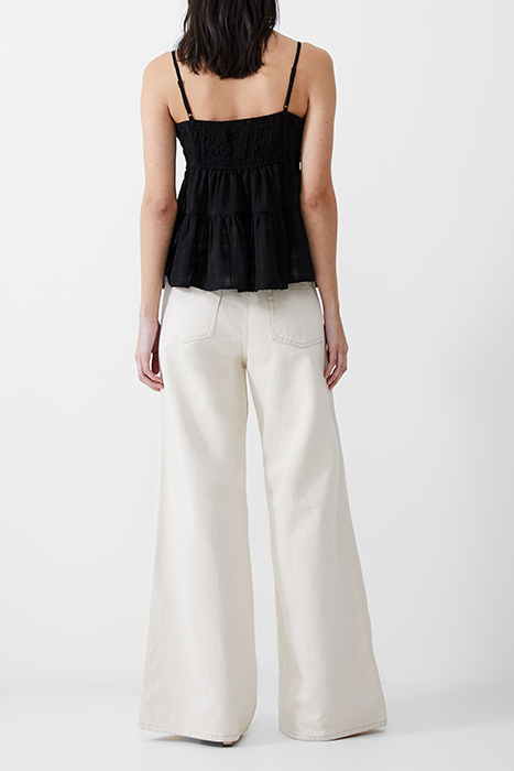 STRAPPY PANELLED CAMI TOP BLACK 3