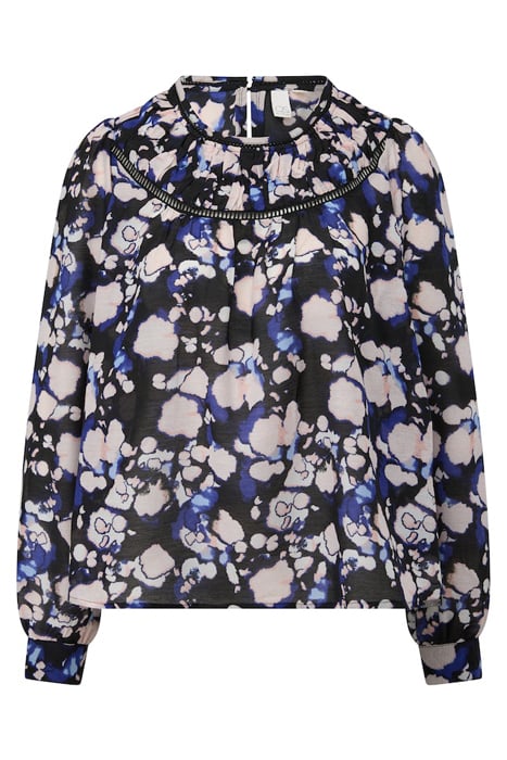 QS FEMALE BLOUSES GREY/BLACK 3