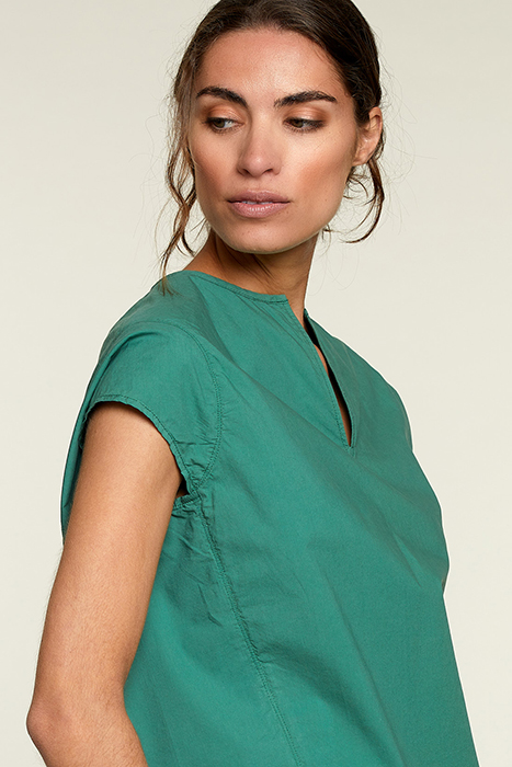 GREEN CAP SLEEVES SHIRT 5