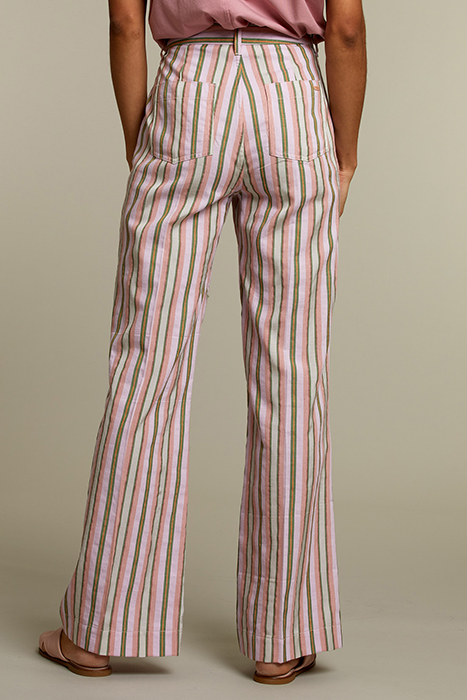 STRIPED STRAIGHT PANTS 2