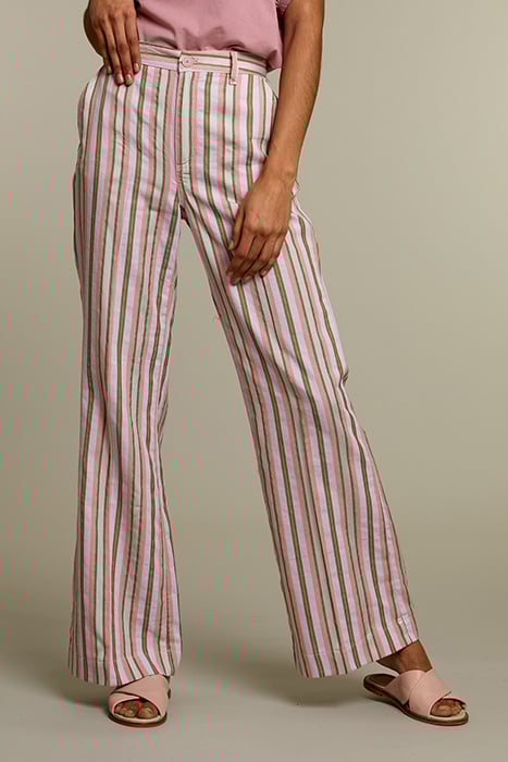 STRIPED STRAIGHT PANTS 4