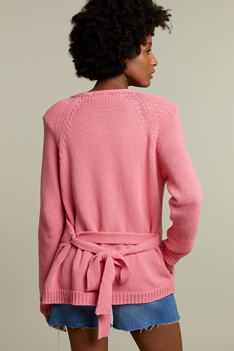 PINK V-NECK CARDIGAN 5