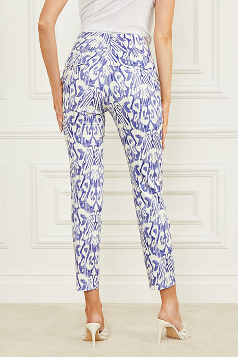 SHELLY PRINTED PANT SUBSTANCE BLUE SKINNY PRINT 6