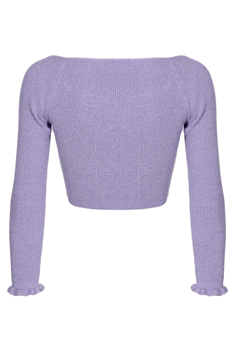 BLUMA CARDIGAN COSTINA LUREX PURPLE TULIP 2