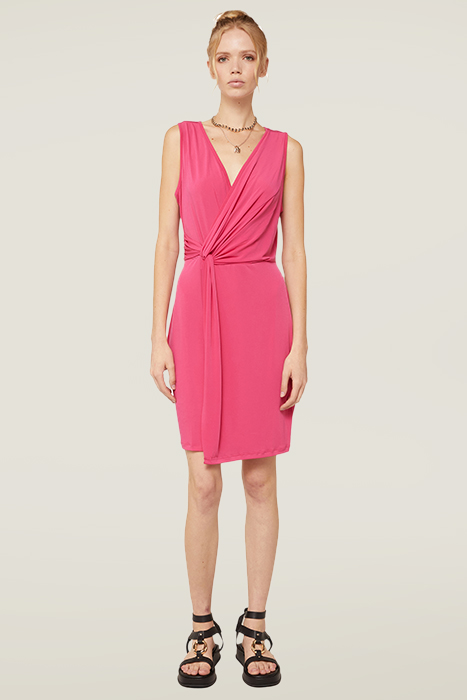 LUREX JUMPSUIT WITH TORCHON FUCSIA 4