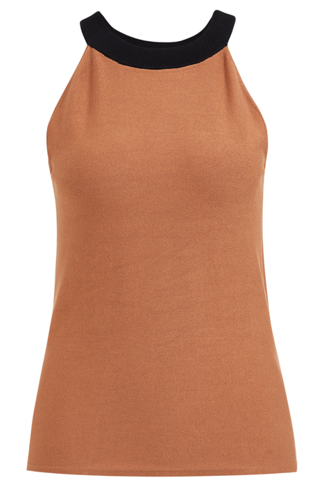 KNITTED PULLOVER CARAMEL 4