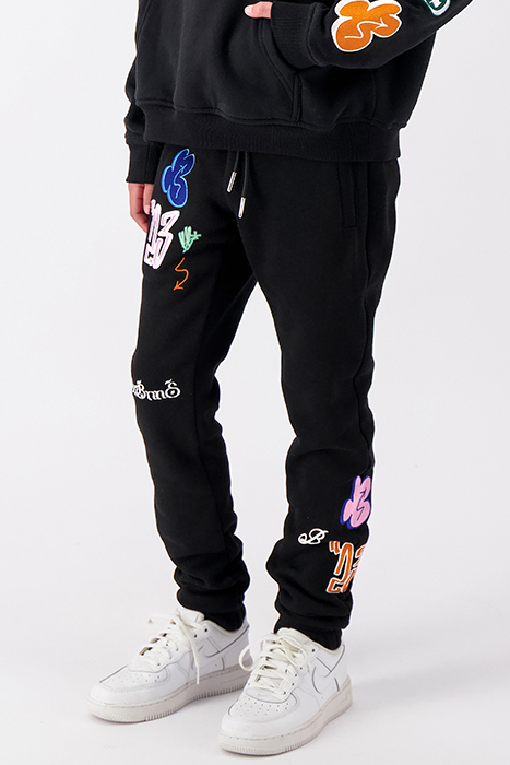 BOMB SWEATPANTS BLACK 3