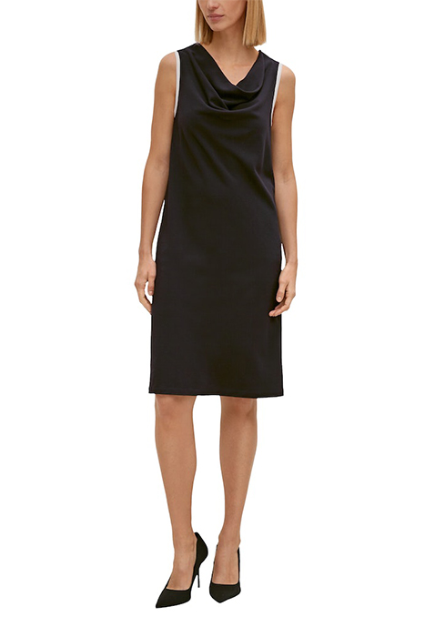 COMMA DRESSES GREY/BLACK 4