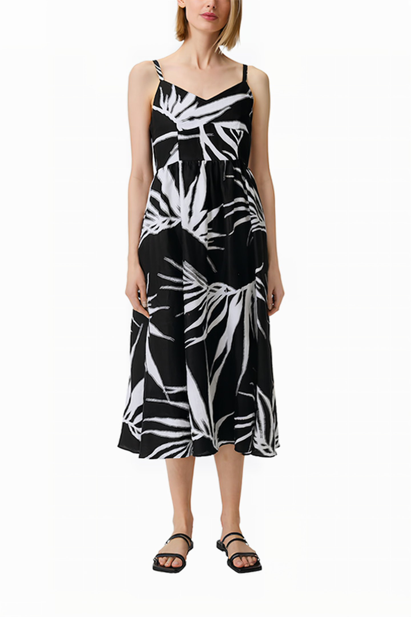 COMMA DRESSES GREY/BLACK 1