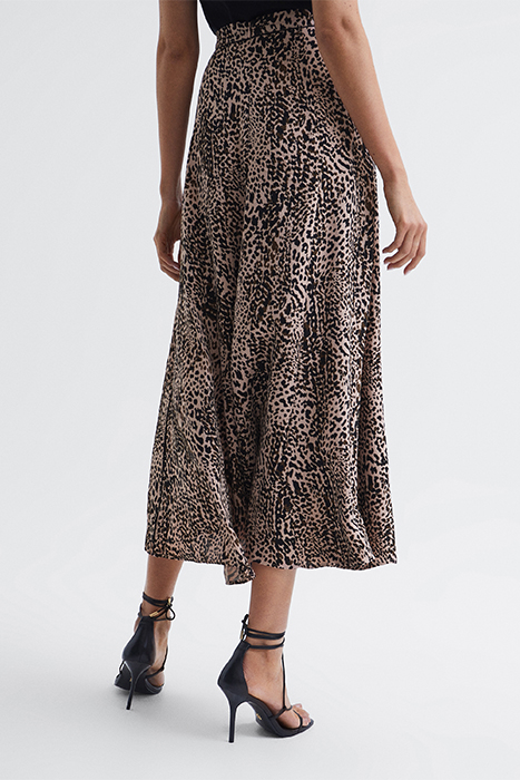 KATIA-SLIP SKIRT BROWN 2