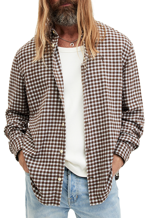 WAYANDA LS SHIRT CREEK BROWN 6