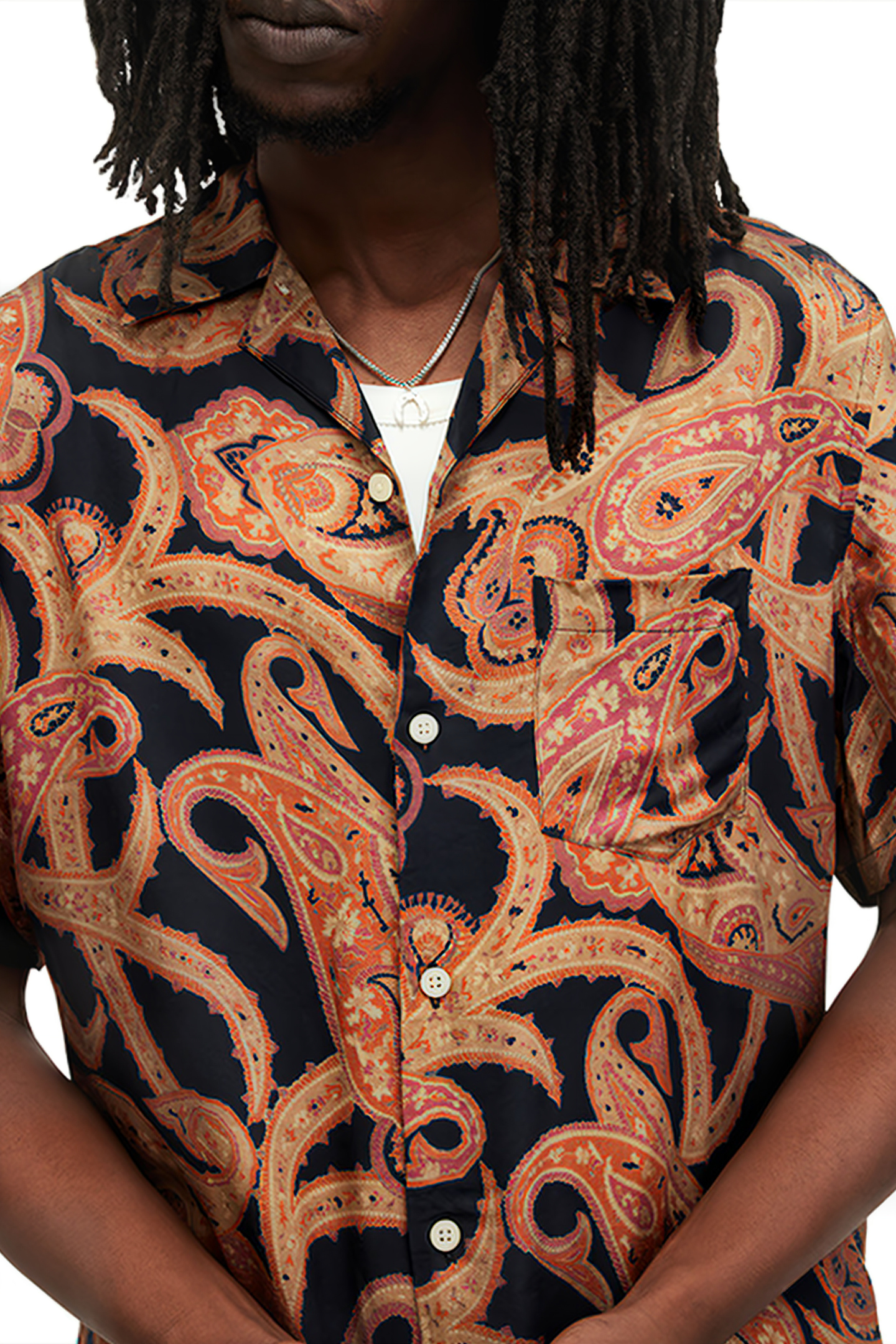 MORGANZA SS SHIRT JET BLACK 6