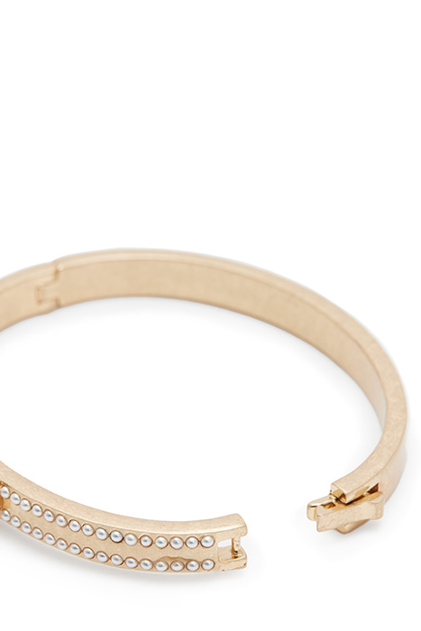 BREA BEAD BCKL BRCLT WARM BRASS/WHITE 4