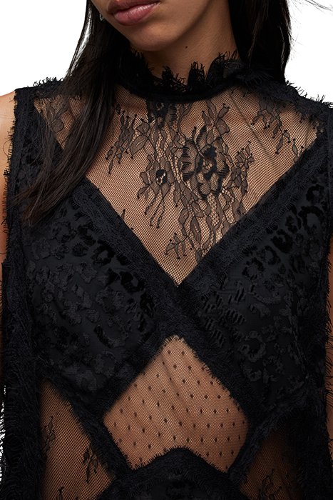 MILA LEPPO DRESS BLACK 7