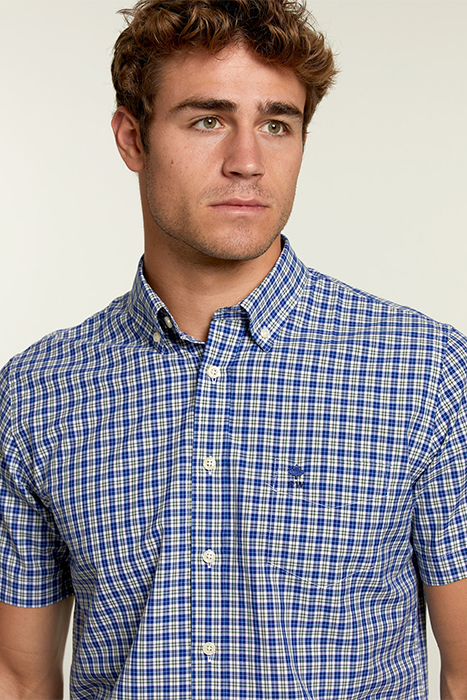 CUSTOM FIT CHECKED SHIRT WITH POCKET MULTI 4