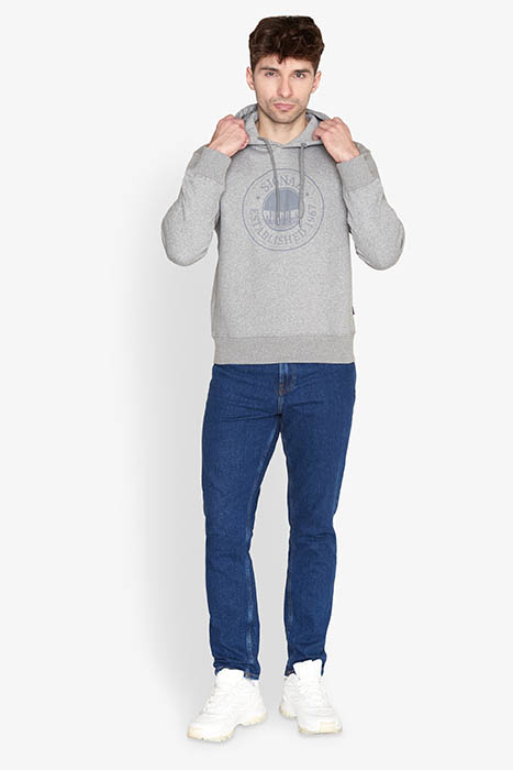 SIMARIUS HOODIE + LIGHT GREY MELANGE 3