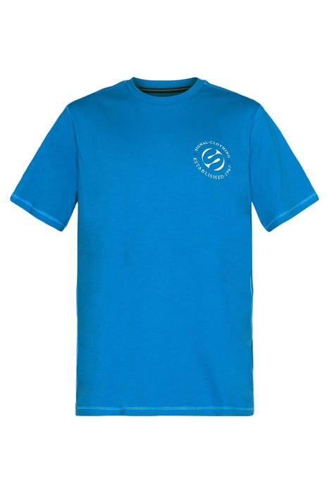 ELIASSI CHEST PRINT TEE + IMPERIAL BLUE 4