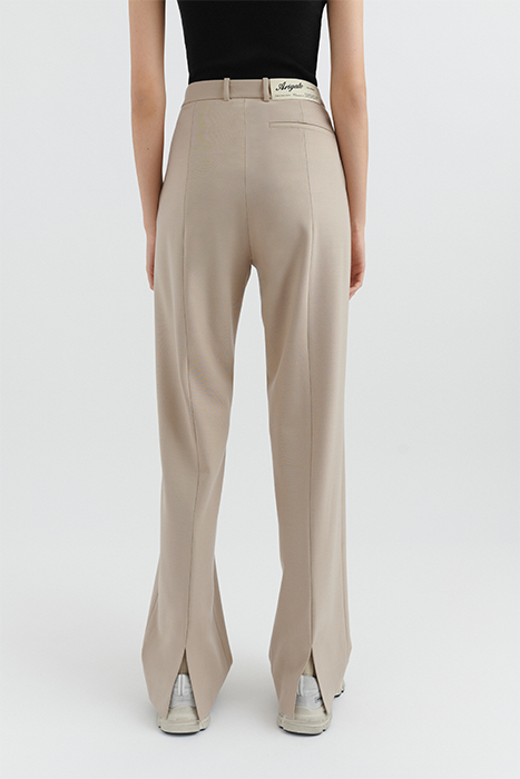 ARCH SLIT TROUSER BEIGE 2