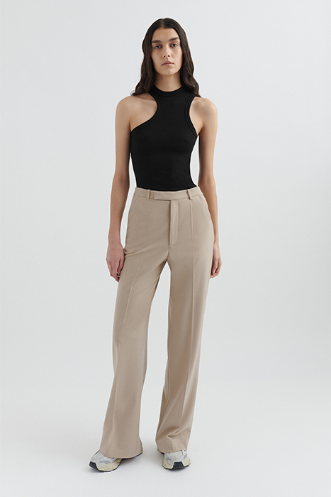 ARCH SLIT TROUSER BEIGE 3