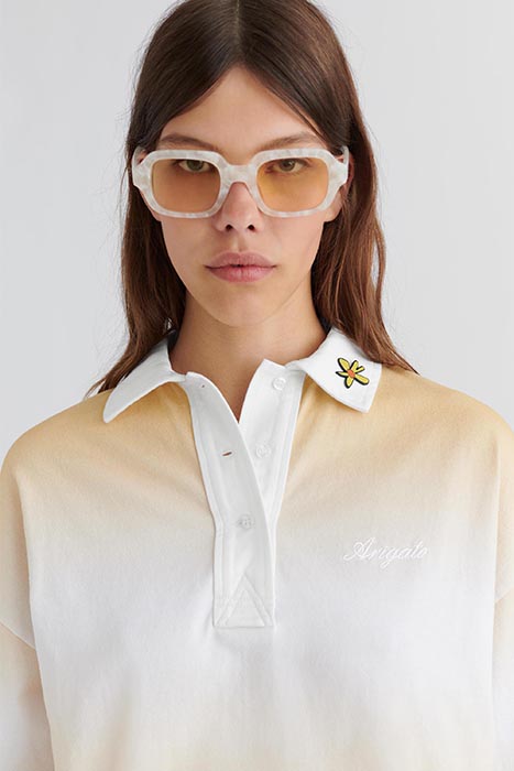 JOURNEY RUGBY SWEATSHIRT WHITE / YELLOW 5